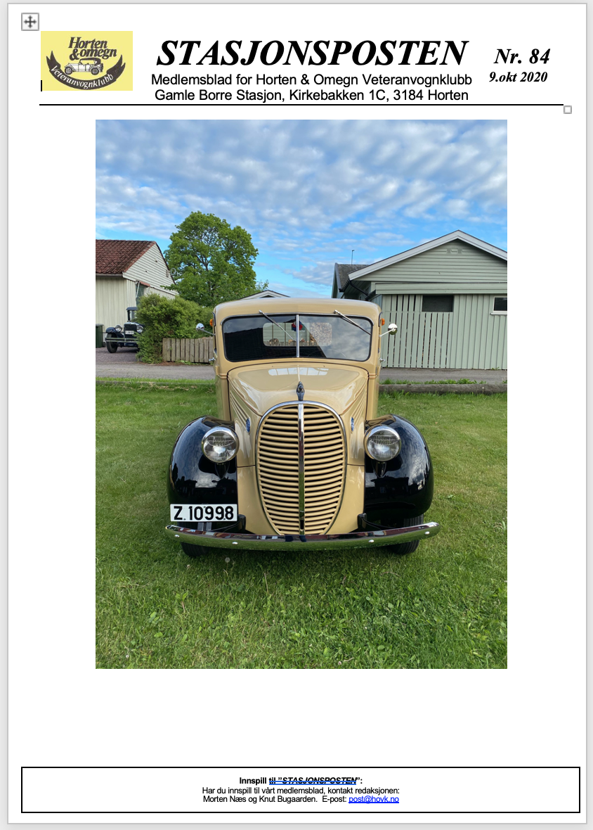 Stasjonsposten nr. 84