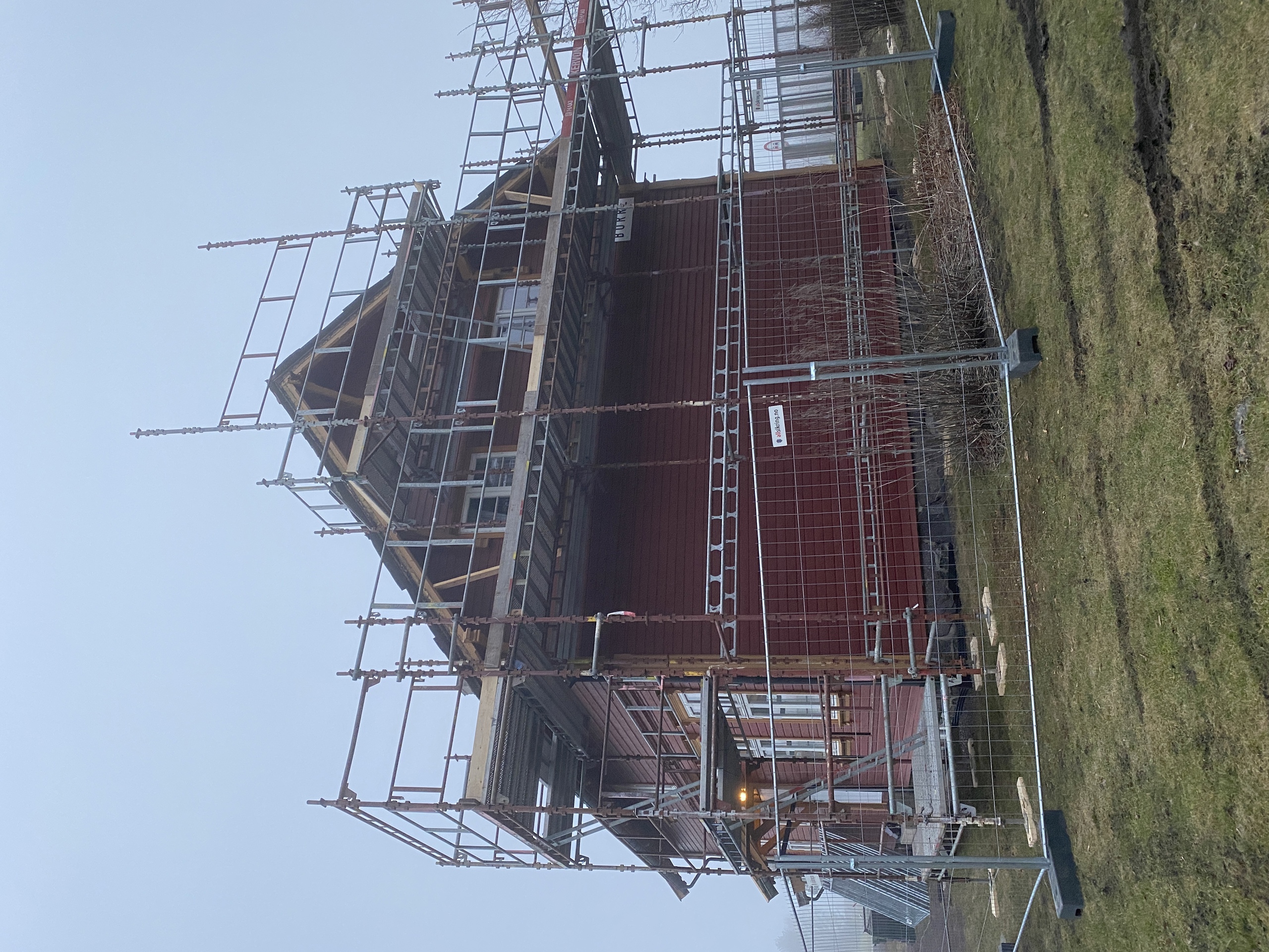 Vedlikehold på stasjonen