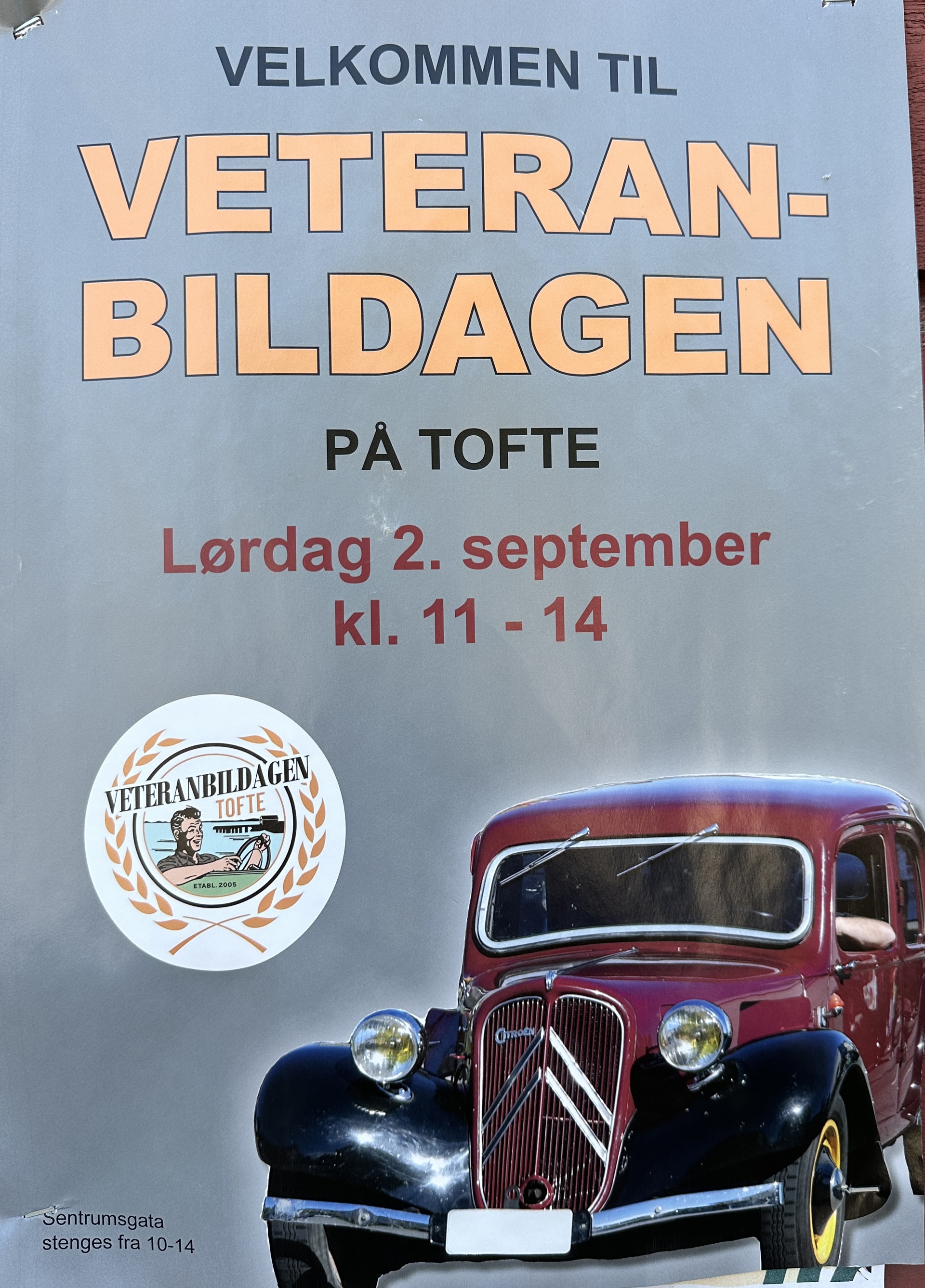 Veteranbildagen på Tofte 